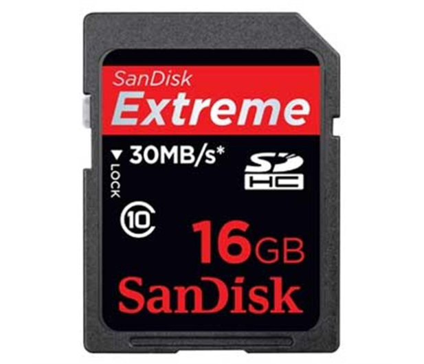 SANDISK Extreme HD Video SDHC 16GB SDSDX-016G-X46 - 62178 - zdjęcie 2